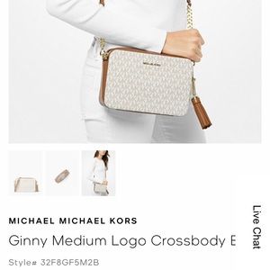 Michael Kors Crossbody bag in wonderful condition. Used once!